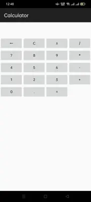 Calculator android App screenshot 2